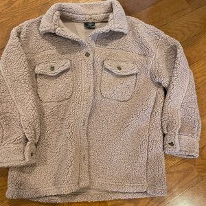 Women’s M/L dusty rose sherpa